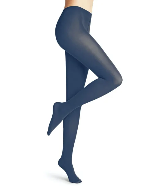 FALKE Cotton Touch dames panty, lapisblue