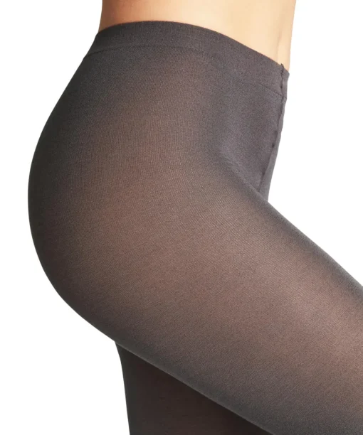 FALKE Cotton Touch dames panty, anthramix