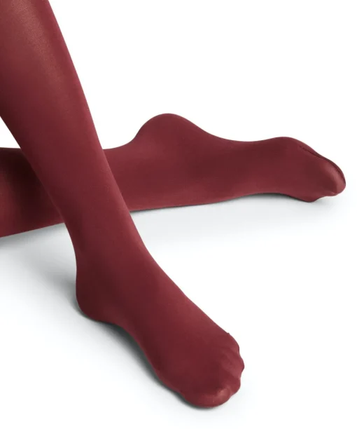 FALKE Cotton Touch dames panty, barolo