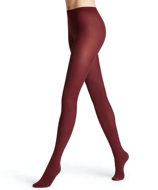 FALKE Cotton Touch dames panty, barolo