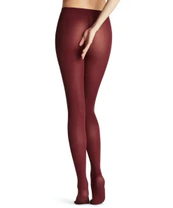 FALKE Cotton Touch dames panty, barolo