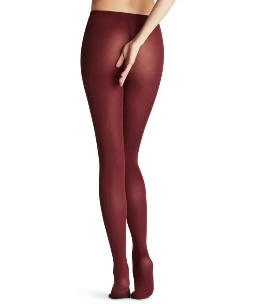 FALKE Cotton Touch dames panty, barolo