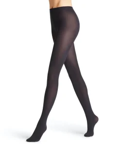 FALKE Cotton Touch dames panty, marine