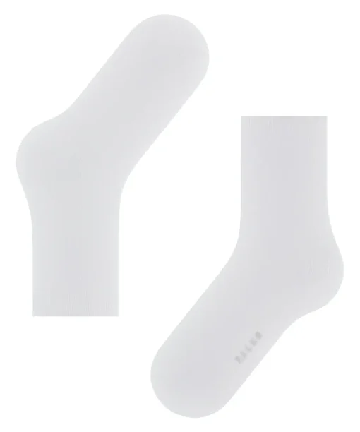 FALKE Cotton Touch damessokken, wit (white)