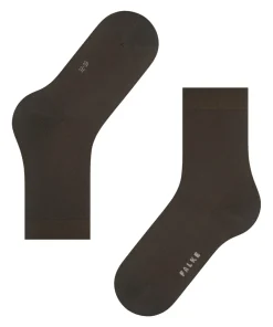 FALKE Cotton Touch damessokken, bruin (dark brown)