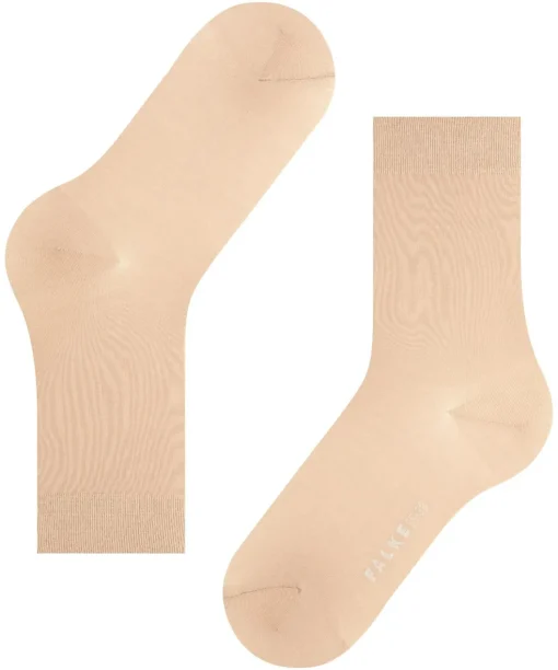 FALKE Cotton Touch damessokken, beige (ginger)