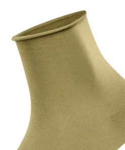 FALKE Cotton Touch damessokken, olijfgroen (olive)
