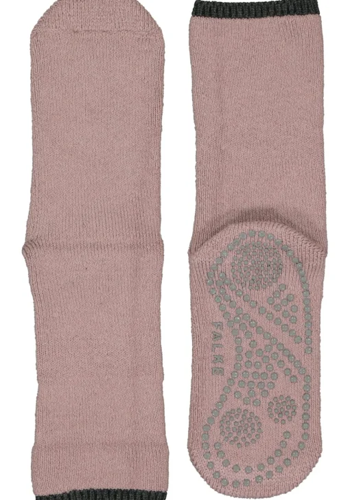 FALKE Cuddle Pads dames huissokken, dik, oudroze (rosewood)