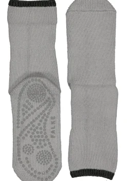 FALKE Cuddle Pads dames huissokken, dik, zilvergrijs (silver)