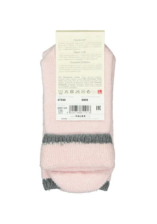 FALKE Cuddle Pads dames huissokken, dik, licht roze (sakura)