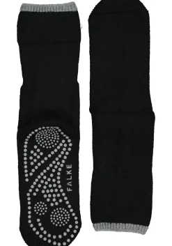 FALKE Cuddle Pads dames huissokken, dik, zwart (black)