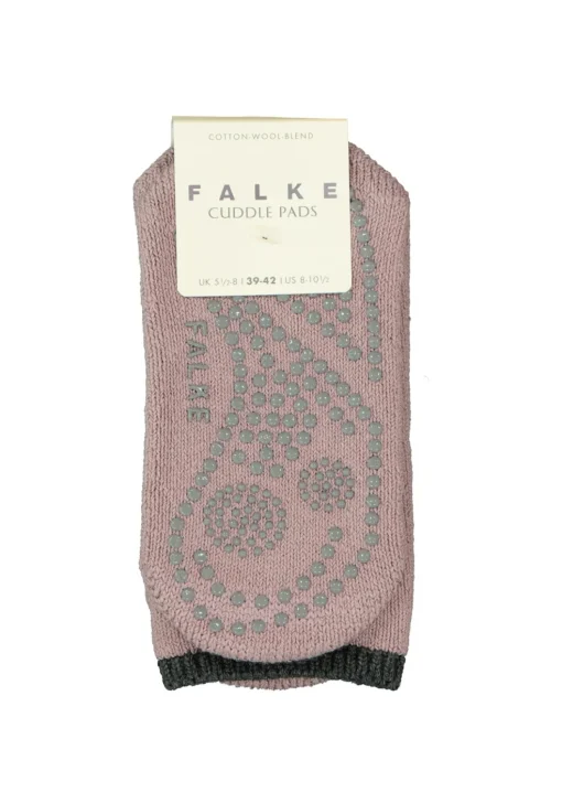FALKE Cuddle Pads dames huissokken, dik, oudroze (rosewood)