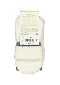 FALKE Cuddle Pads dames huissokken, dik, ecru (off-white)