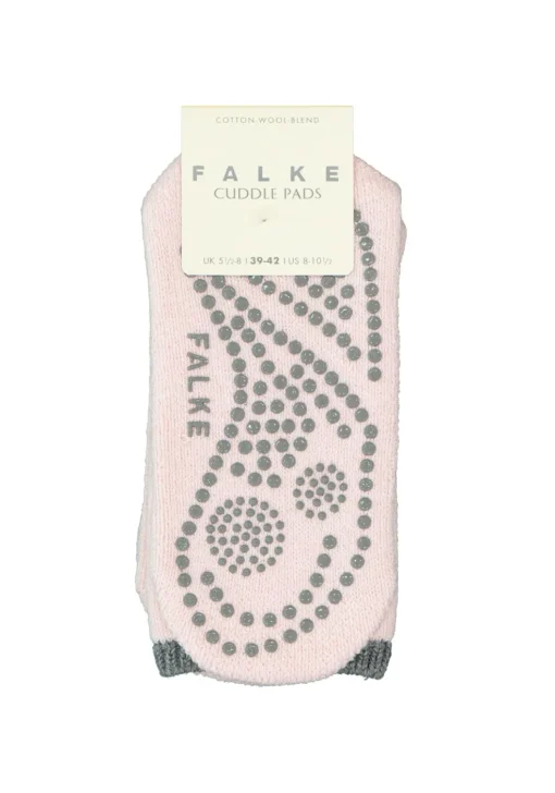 FALKE Cuddle Pads dames huissokken, dik, licht roze (sakura)