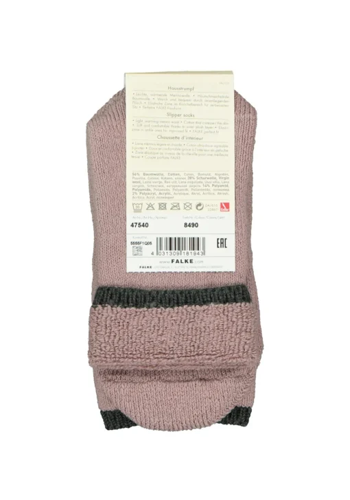 FALKE Cuddle Pads dames huissokken, dik, oudroze (rosewood)