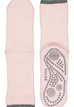 FALKE Cuddle Pads dames huissokken, dik, licht roze (sakura)
