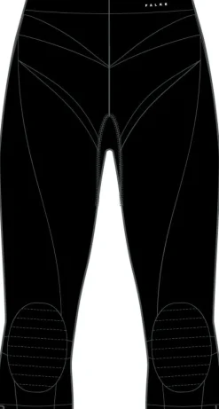 FALKE dames 3/4 tights Maximum Warm, thermobroek, zwart (black)