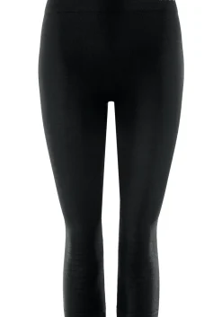 FALKE dames 3/4 tights Wool-Tech Light, thermobroek, zwart (black)