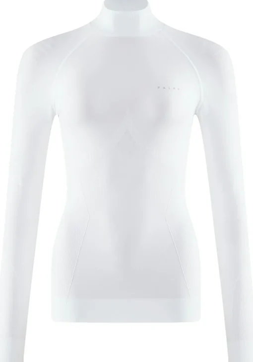 FALKE dames lange mouw shirt Maximum Warm, thermoshirt, wit (white)