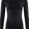 FALKE dames lange mouw shirt Maximum Warm, thermoshirt, zwart (black)