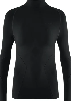 FALKE dames lange mouw shirt Maximum Warm, thermoshirt, zwart (black)