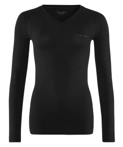 FALKE dames lange mouw shirt Wool-Tech Light, thermoshirt, zwart (black)