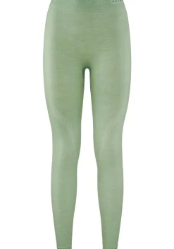 FALKE dames tights Wool-Tech, thermobroek, groen (quiet green)