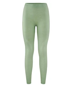 FALKE dames tights Wool-Tech, thermobroek, groen (quiet green)