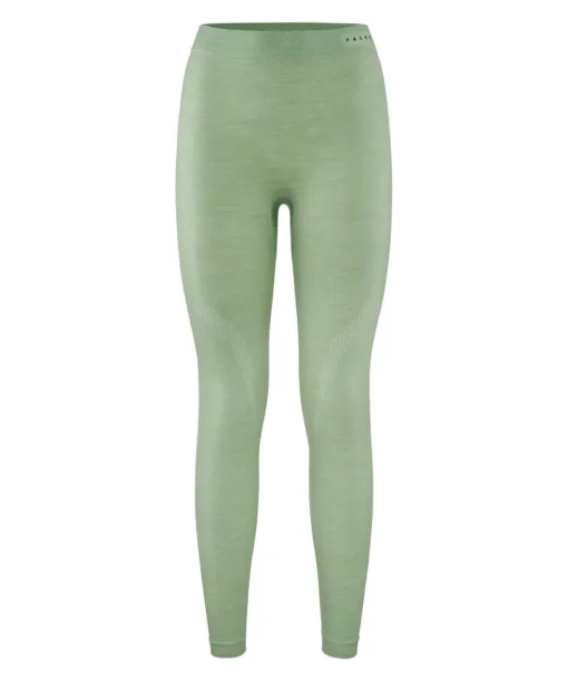 FALKE dames tights Wool-Tech, thermobroek, groen (quiet green)