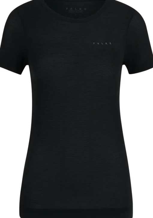 FALKE dames T-shirt Ultralight Cool, thermoshirt, zwart (black)