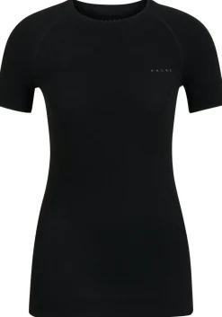 FALKE dames T-shirt Wool-Tech Light, thermoshirt, zwart (black)