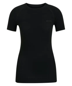 FALKE dames T-shirt Wool-Tech Light, thermoshirt, zwart (black)