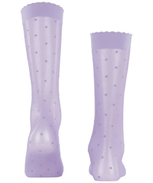 FALKE Dot 15 DEN dames kniekousen, lila (lupine)