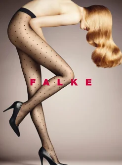 FALKE Dot 15 DEN dames panty, marine