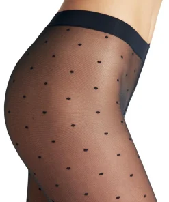 FALKE Dot 15 DEN dames panty, marine