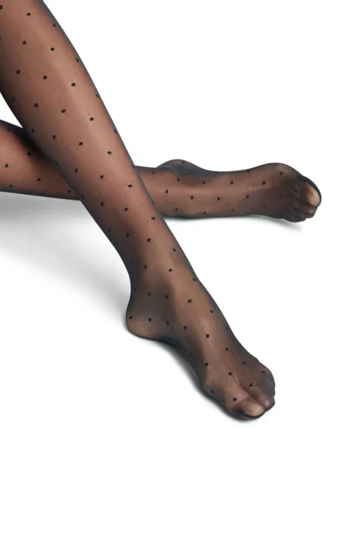 FALKE Dot 15 DEN dames panty, marine