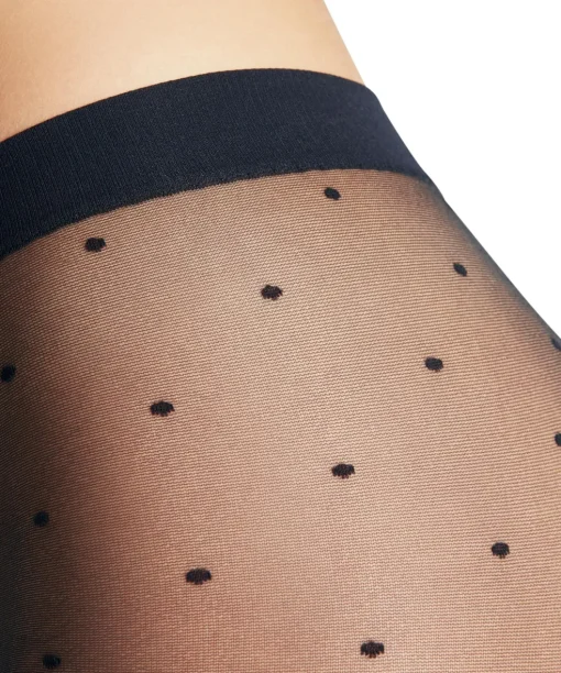 FALKE Dot 15 DEN dames panty, marine