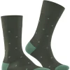 FALKE Dot herensokken, olijfgroen (military)