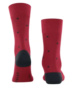 FALKE Dot herensokken, rood (scarlet)