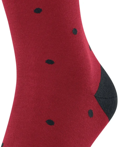 FALKE Dot herensokken, rood (scarlet)