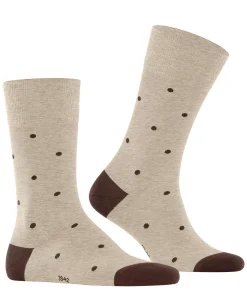 FALKE Dot herensokken, taupe (taupe melangeange)