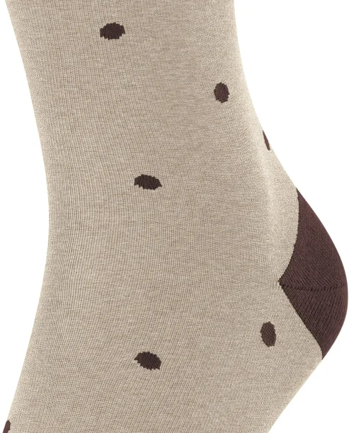 FALKE Dot herensokken, taupe (taupe melangeange)