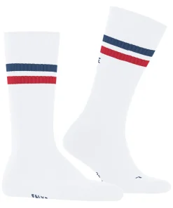 FALKE Dynamic unisex sokken, rood, wit, blauw (white-blue-red)