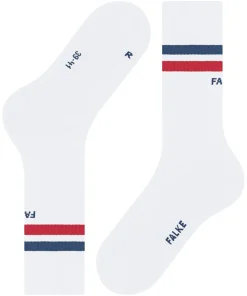 FALKE Dynamic unisex sokken, rood, wit, blauw (white-blue-red)
