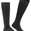 FALKE Energizing Wool heren kniekousen, antraciet (anthra.mel)