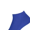 FALKE Family dames enkelsokken, katoen, kobalt blauw (imperial)