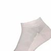 FALKE Family dames enkelsokken, katoen, roze (light pink)