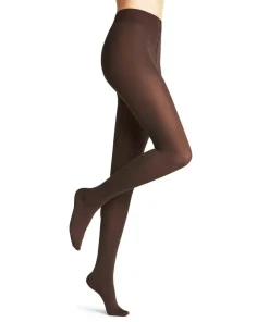 FALKE Family dames panty, dark brown