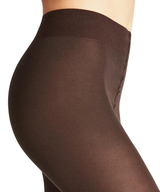FALKE Family dames panty, dark brown