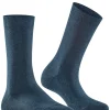 FALKE Family damessokken, blauw (navyblue)